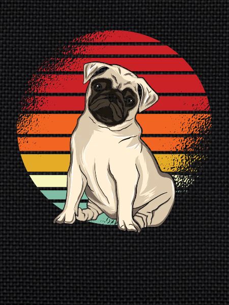 Pug Retro
