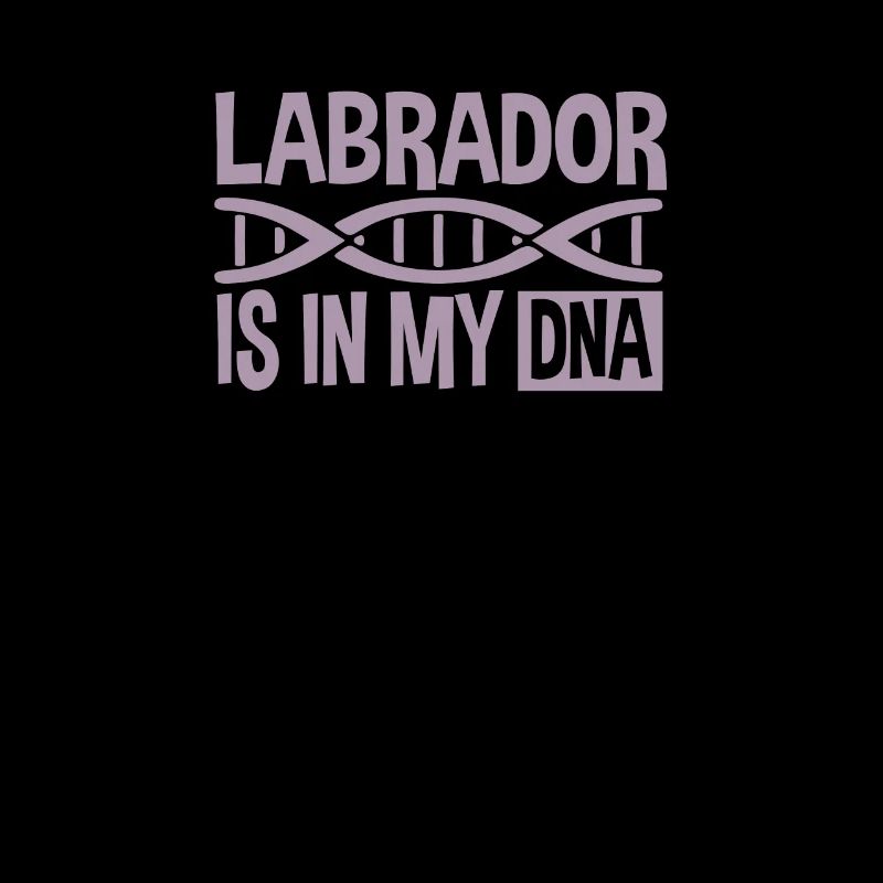 Le chien Labrador est mon ADN
