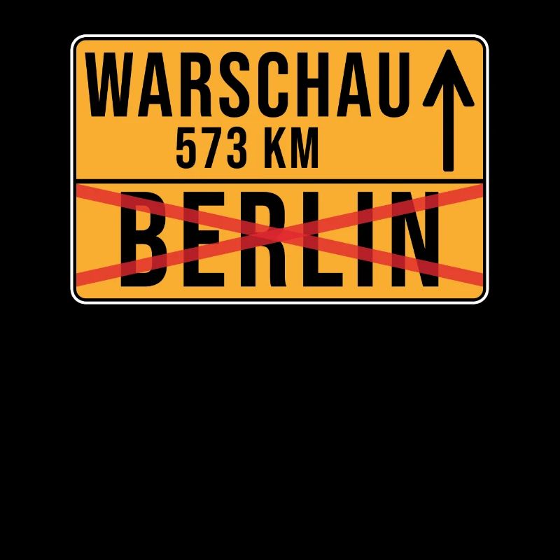 Varsovie Berlin Relocation Ortschild