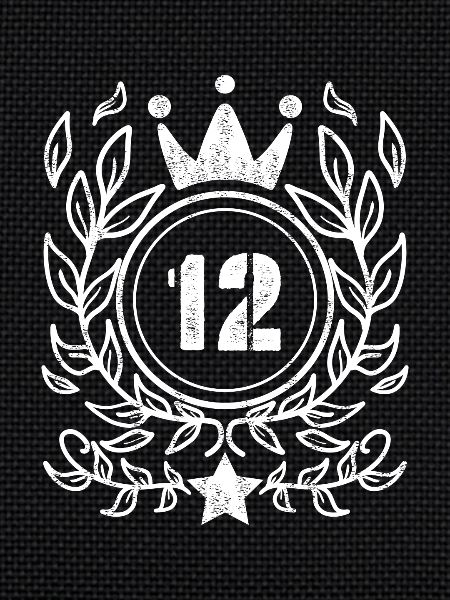 Couronne à 12 numéros
