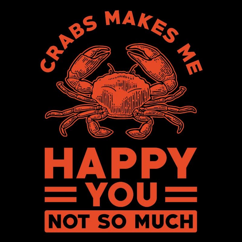 Crabe disant drôle