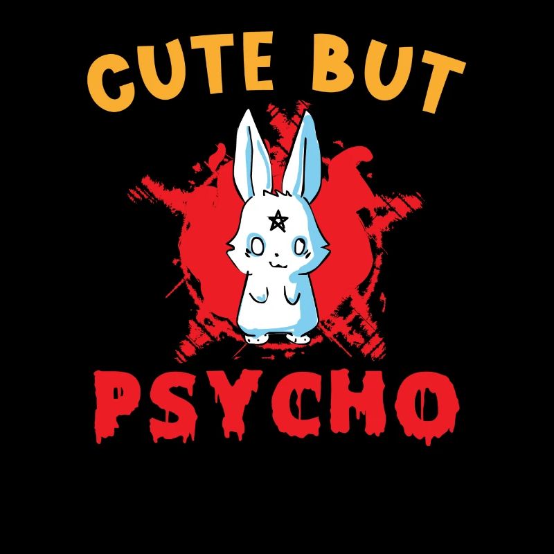 Mignon mais Psycho Hase Goth