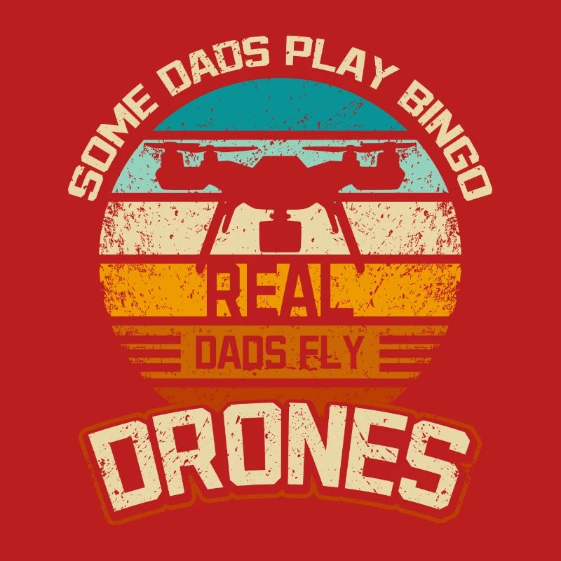 Certains papas jouent au bingo de vrais papas pilotent des drones