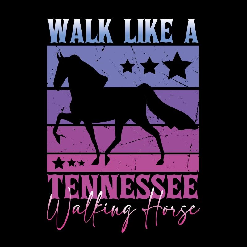 Marchez comme un cheval de marche du Tennessee
