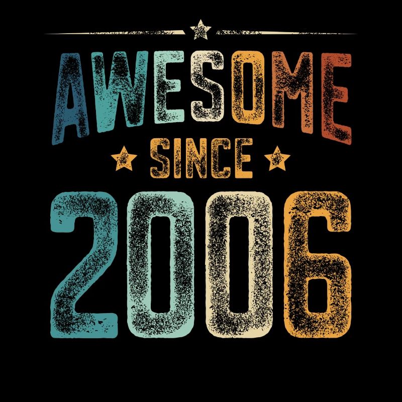 2006 Né 18e anniversaire Année de naissance