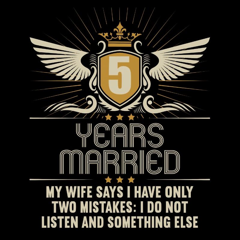 5 years married only 2 mistakes 5th wedding anniversary