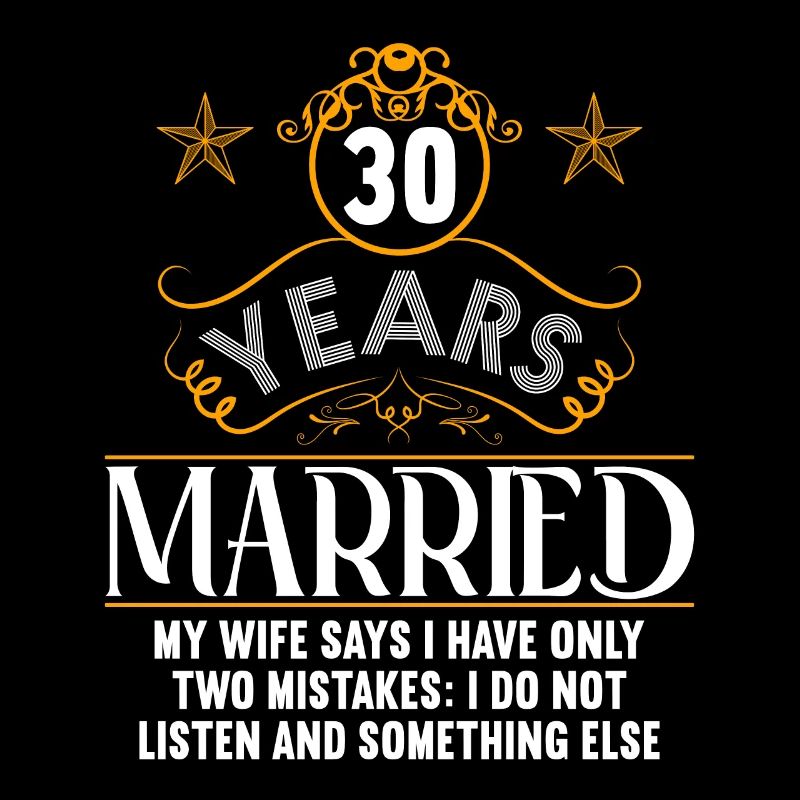 30 Jahre verheiratet nur 2 Fehler 30.Hochzeitstag
