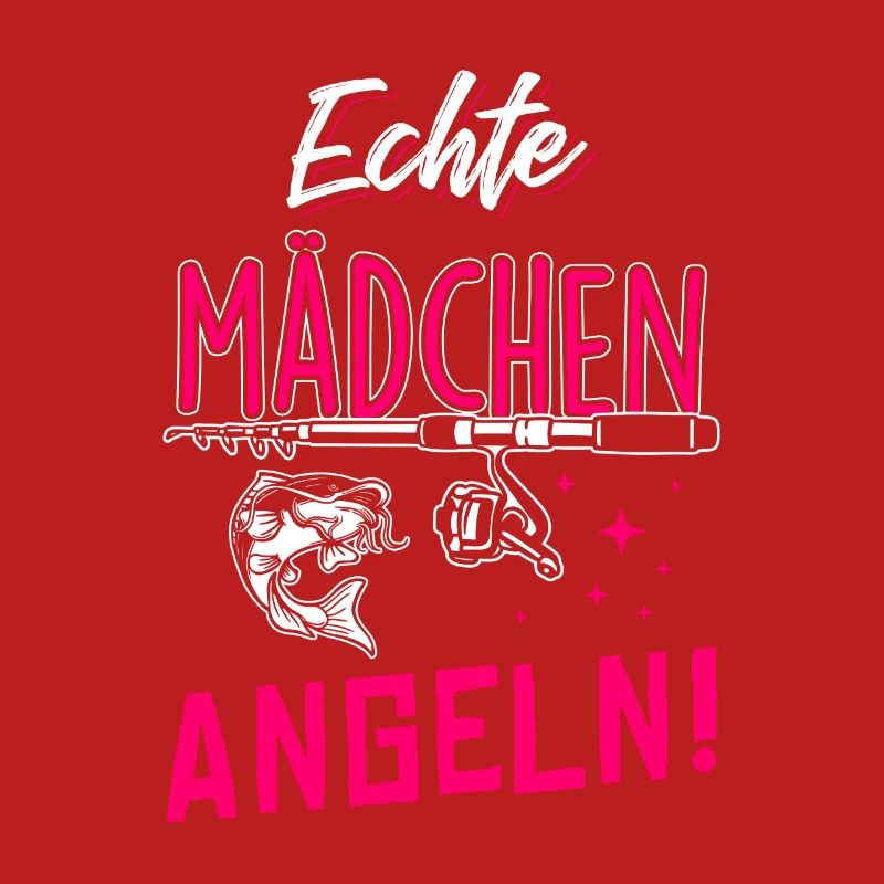 Echte Mädchen Angeln
