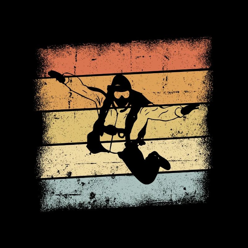 Skydiving Retro