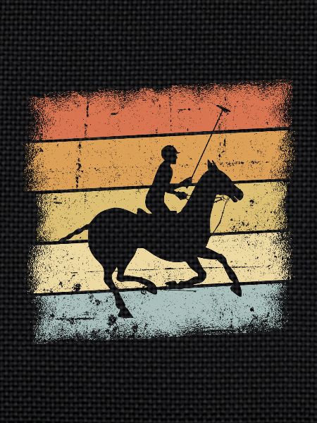 Polo Equestrian Retro Design