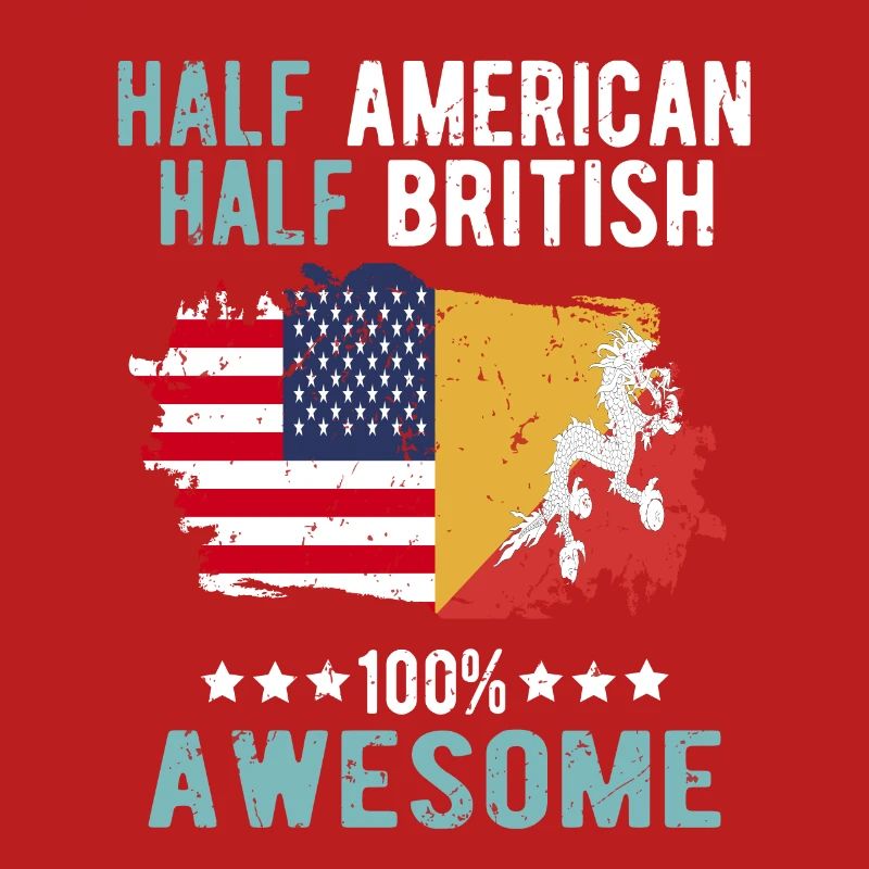 Half American Half British