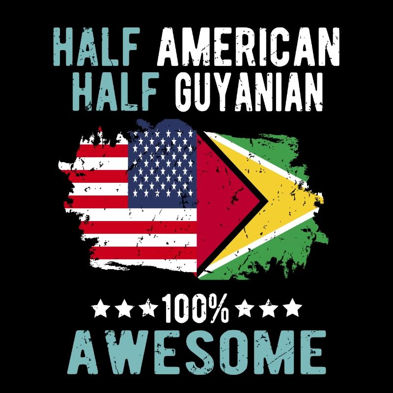Half American Half Guyanese