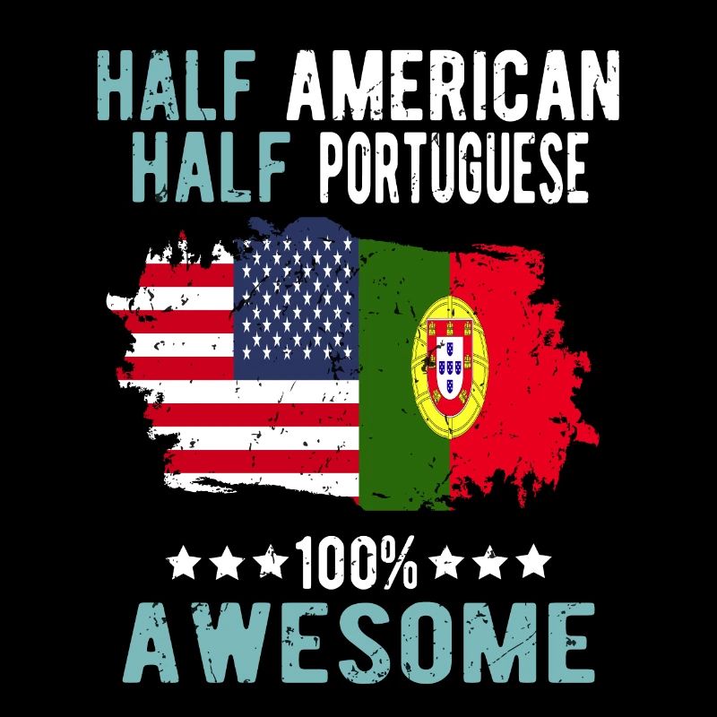 Moitié américain moitié portugais