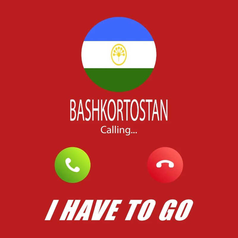 Bashkortostan ruft an Lusiger Flaggen Spruch