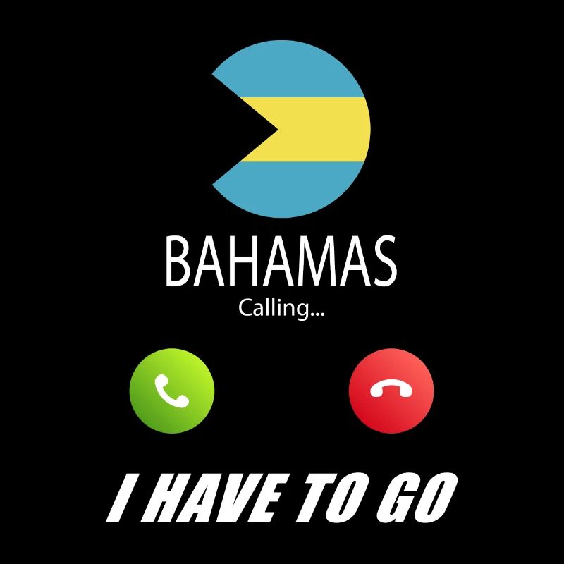 Bahamas ruft an Lusiger Flaggen Spruch
