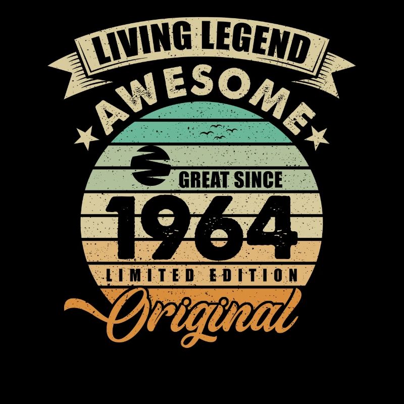 1964 Geburtstag Retro Orginal