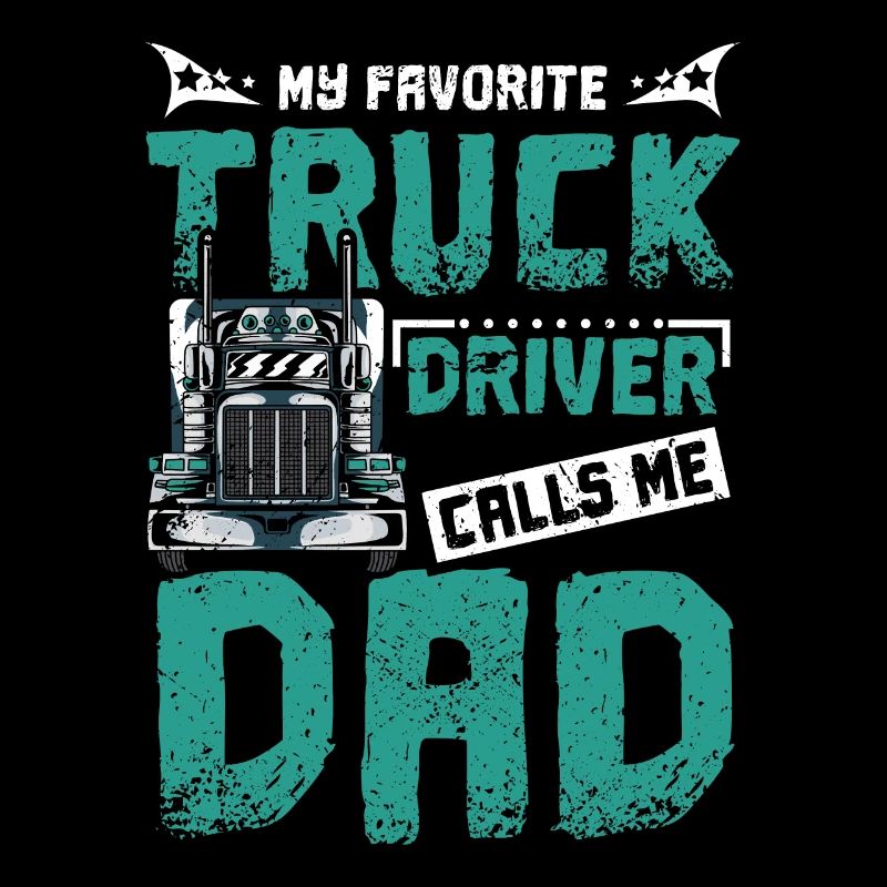 Mon chauffeur de camion préféré m’appelle papa
