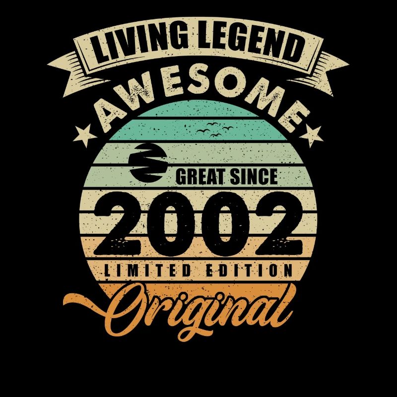 2002 Anniversaire Retro Orginal