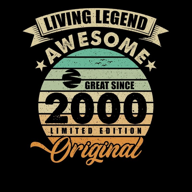 2000 Anniversaire Rétro Original