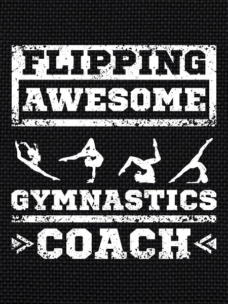 Flipping awesom gymnastics coach