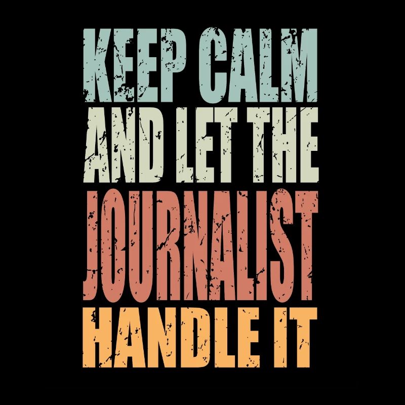 Keep Calm Journalist Spruch Journalist Geschenk