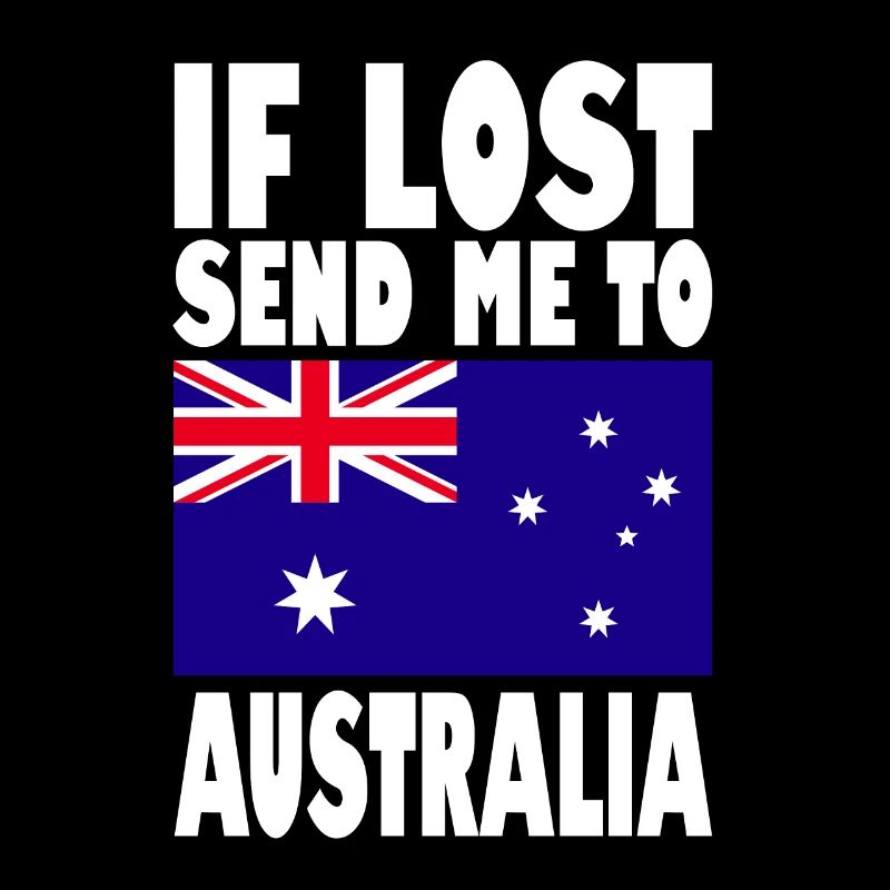 Australien Flagge Spruch
