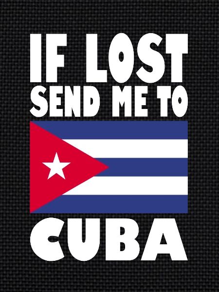 Cuba Flag Saying