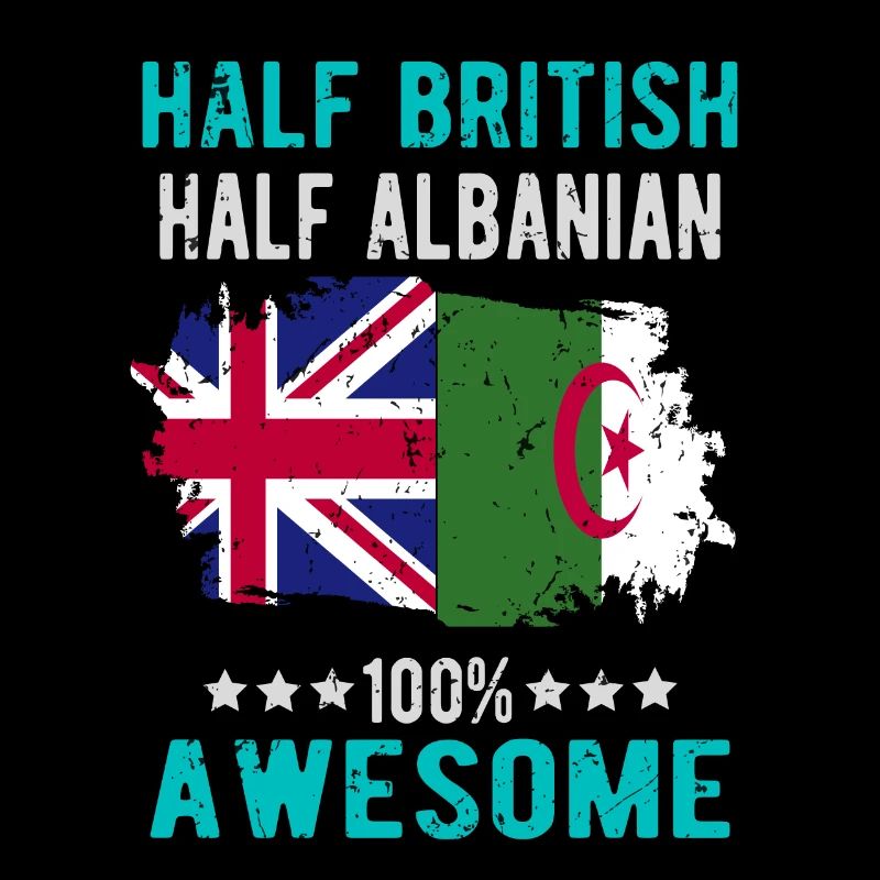 Moitié britannique moitié albanais