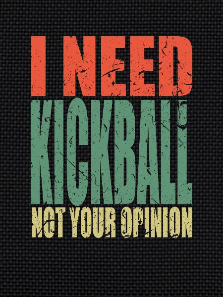 Kickball disant drôle