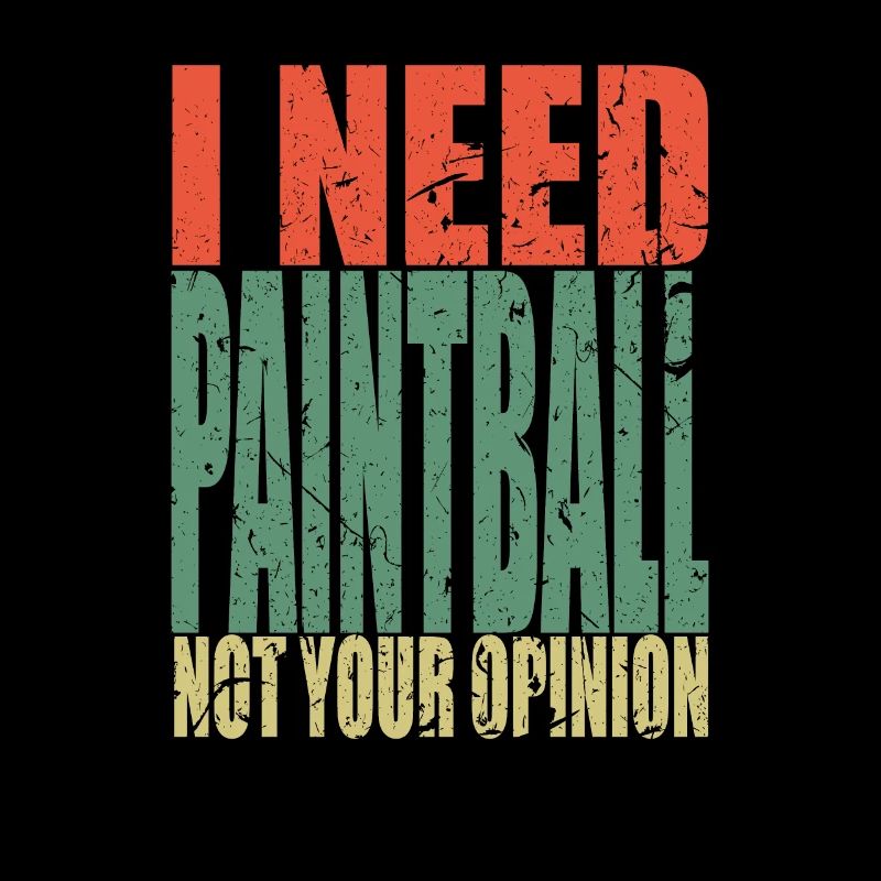 Paintball disant drôle