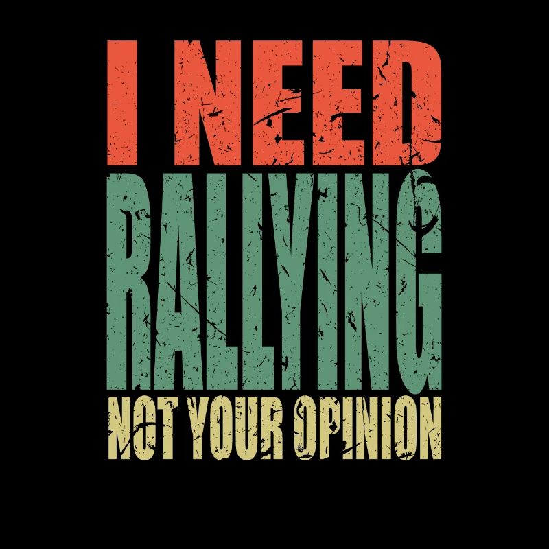 Rallye Spruch lustig