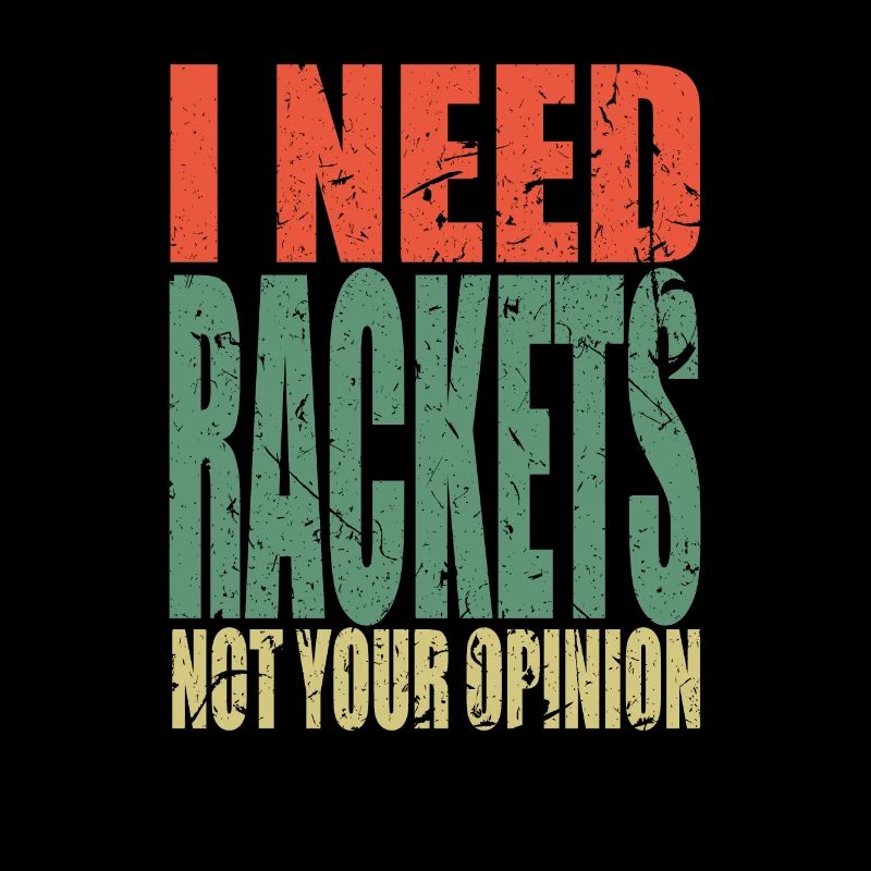 Racket's saying funny