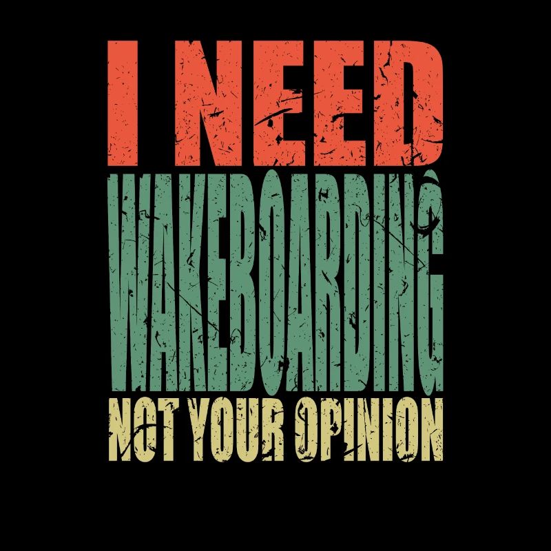 Wakeboarding Spruch lustig