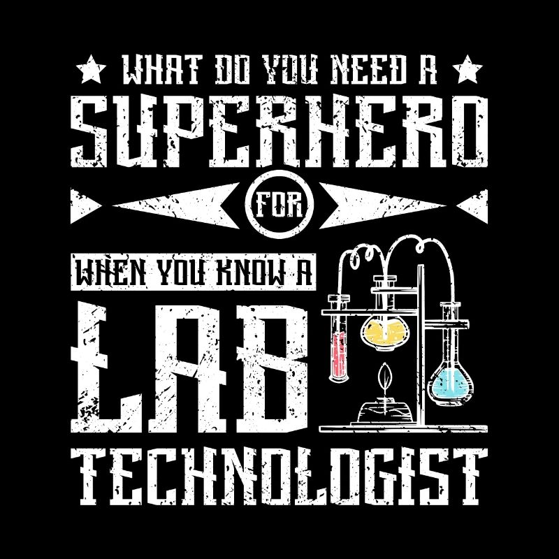 Superhero lab technologist