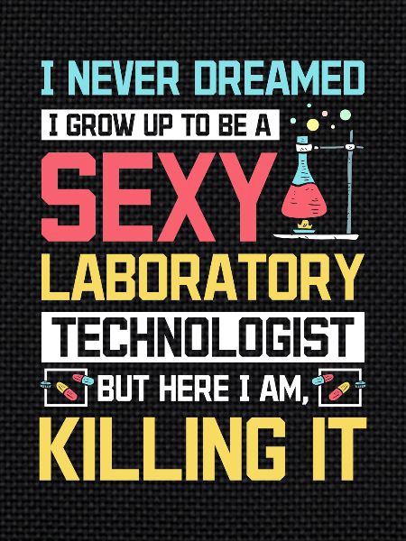 Sexy laboratory technologist
