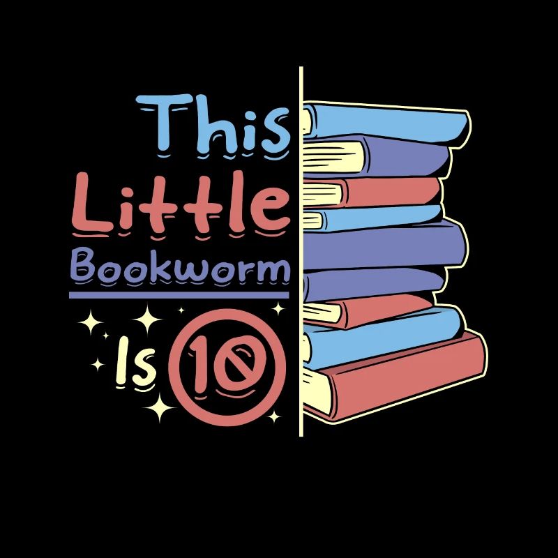 This little bookworm is 10