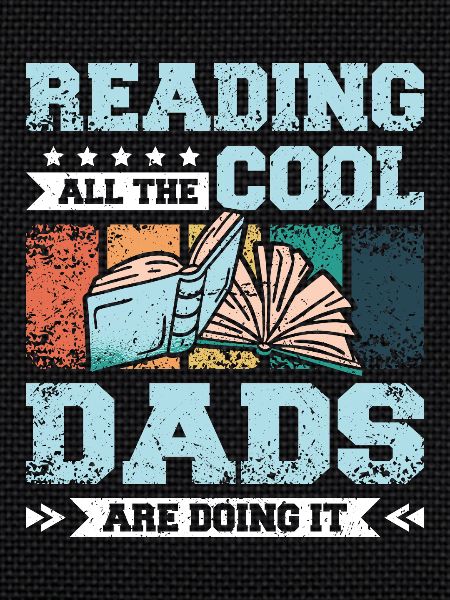 Dad fahther reading books