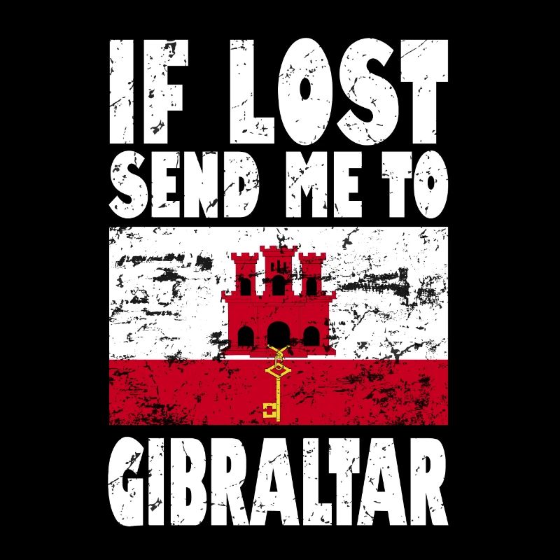 Gibraltar Flag Saying