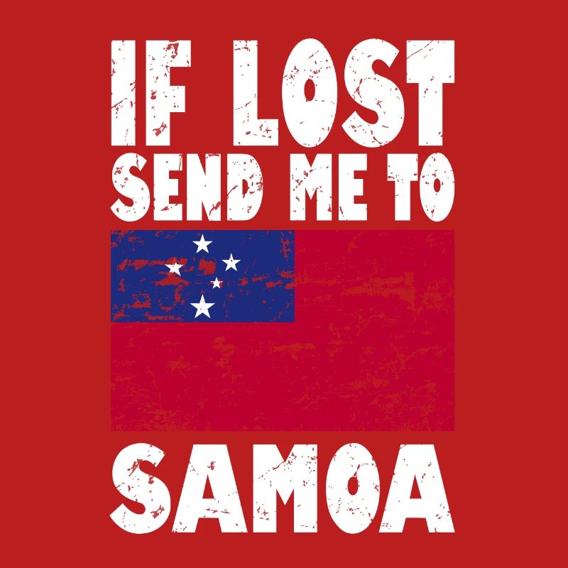 Samoa Flagge Spruch