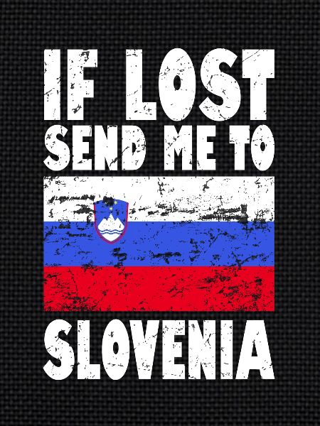 Slovenia Flag Saying