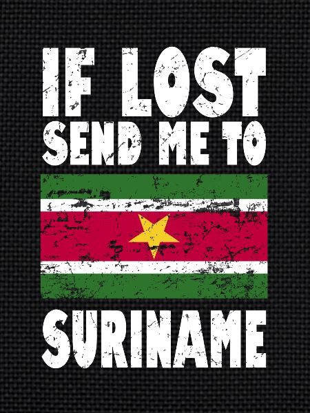 Suriname Flag Saying