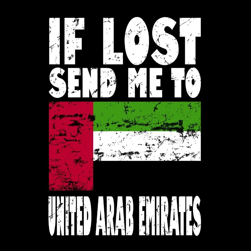 United Arab Emirates Flag Saying