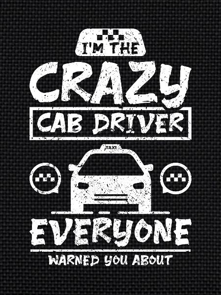 The crazy cab driver