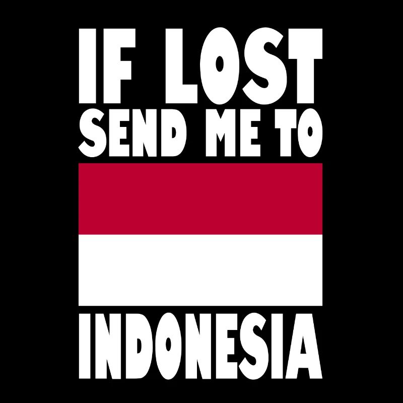 Indonesia Flag Saying