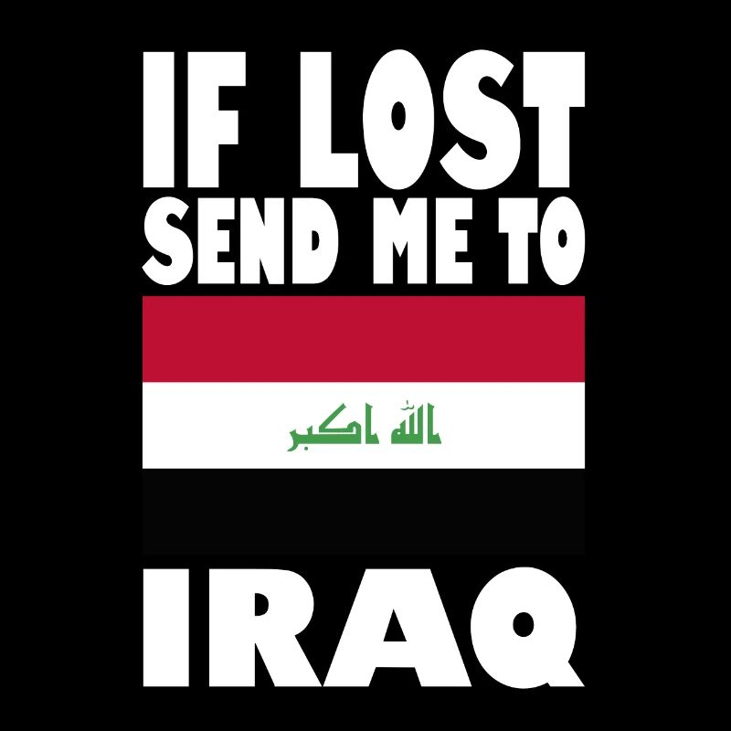Irak Flagge Spruch
