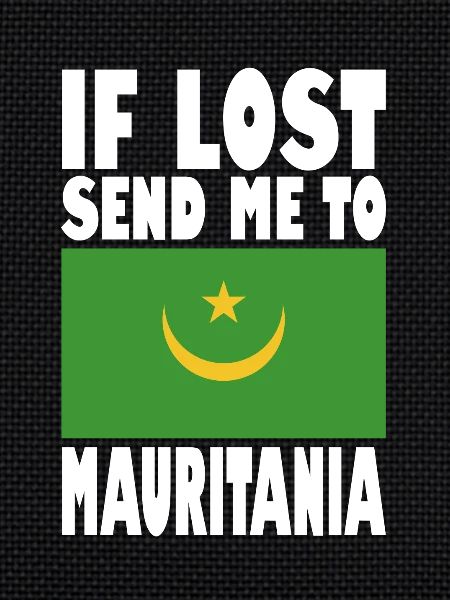 Mauritania Flag Saying
