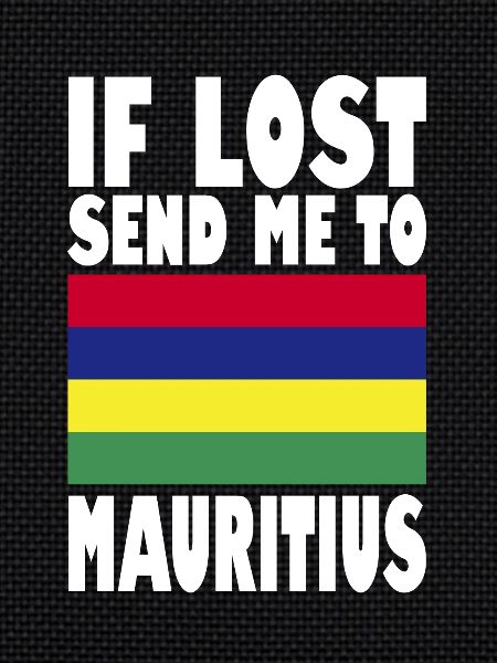 Mauritius Flag Saying