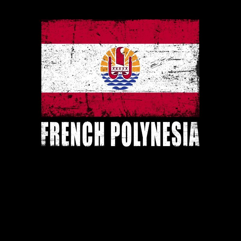 drapeau de la Polynésie Français