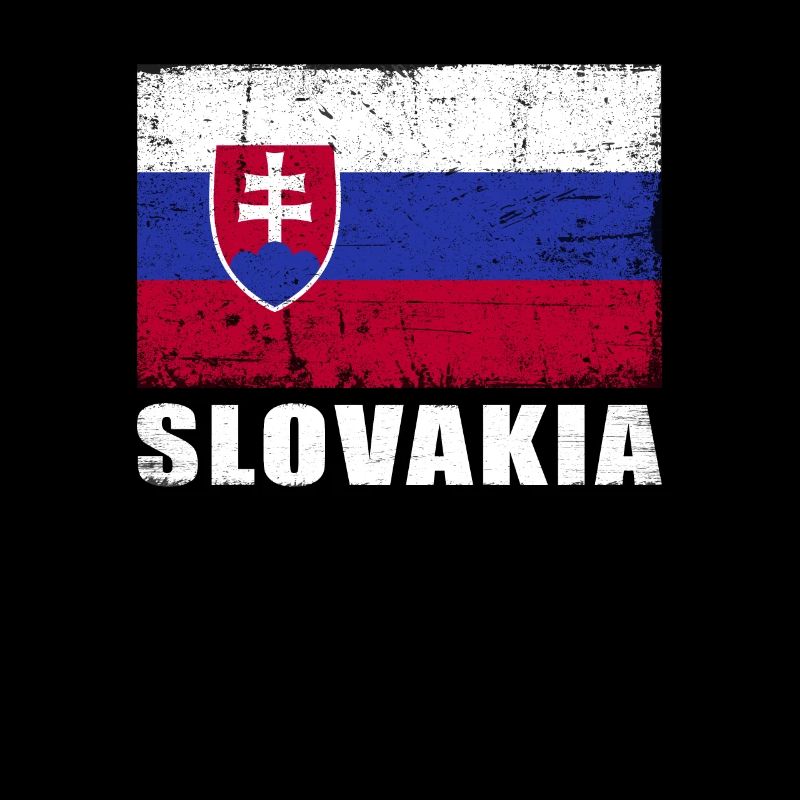 Slovakia Flag Grunge Slovakia Flag