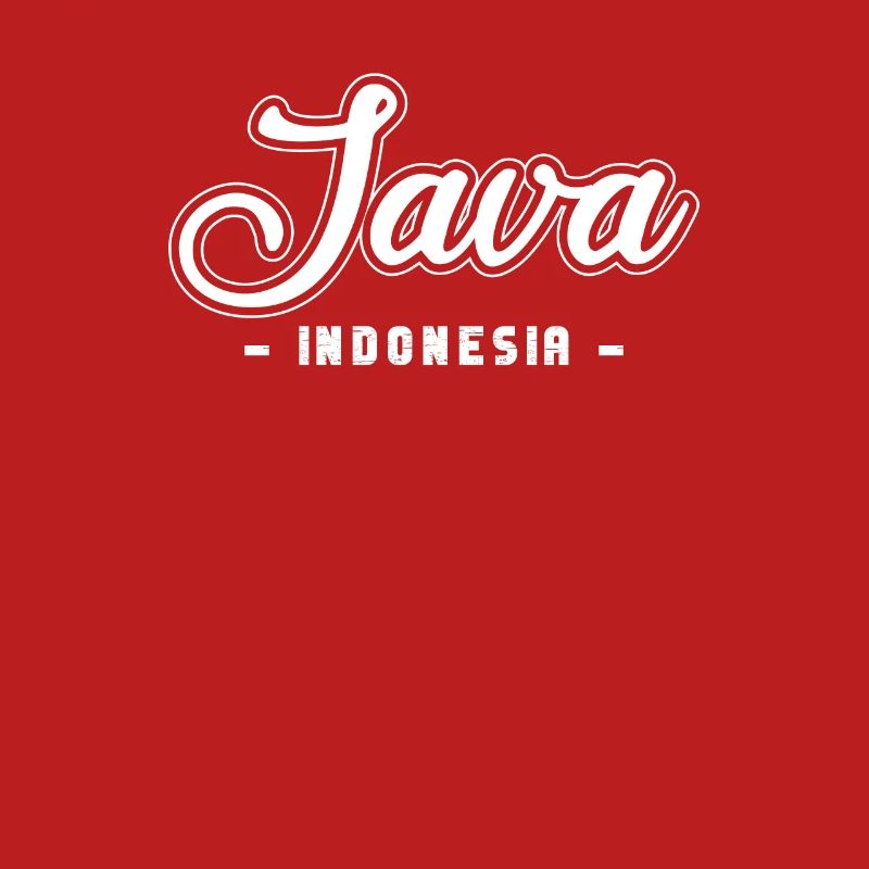 Vintage Holiday Trip Java Indonésie Asie